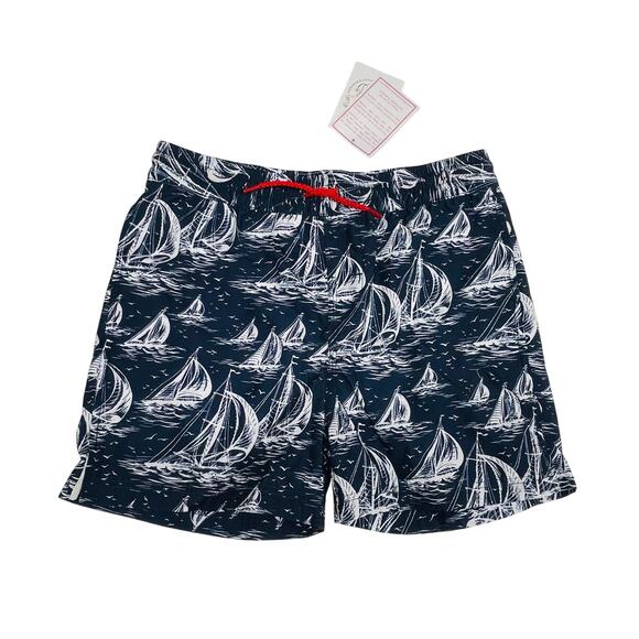 NWT TBBC Size 14 Tortola Swim Trunks in St Simon - Picture 1 of 6